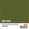 AK Interactive AK11428 Light Green Uniform Acrylic Paint 17ml 3rd Generation
