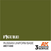 AK Interactive AK11430 Figure Series Russian Uniform Base Acrylic Paint 17ml 3rd Generation