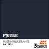 AK Interactive AK11431 Figure Series Russian Blue Lights Acrylic Paint 17ml 3rd Generation