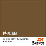 AK Interactive AK11437 Figure Series British Uniform Base Acrylic Paint 17ml 3rd Generation