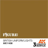 AK Interactive AK11438 Figure Series British Uniform Lights Acrylic Paint 17ml 3rd Generation