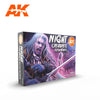 AK Interactive AK11602 Night Creatures 3rd Generation Acrylic Paint Set