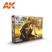 AK Interactive 11615 Yellow Essential Colours 3rd Generation Set