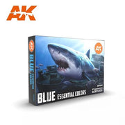 AK Interactive 11618 Blue Essential Colours 3rd Generation Set