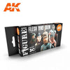 AK Interactive AK11621 Flesh and Skin Colours 3rd Generation