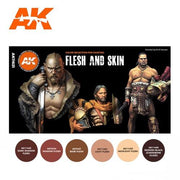 AK Interactive AK11621 Flesh and Skin Colours 3rd Generation