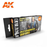 AK Interactive AK11624 Splittermuster Uniform Acrylic Paint Set 3rd Generation
