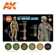 AK Interactive AK11631 IDF Uniform Colours 3rd Generation