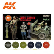 AK Interactive AK11635 Soviet WWII Uniform Colours 3rd Generation
