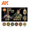 AK Interactive AK11636 WWII British Uniform Colours 3rd Generation