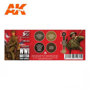AK Interactive AK11638 WWI British Uniforms 3rd Generation