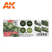 AK Interactive AK11639 4BO Russian Green Modulation Set 3G