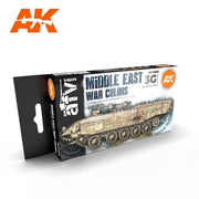 AK Interactive AK11648 Middle East War Colours 3rd Generation