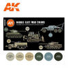 AK Interactive AK11648 Middle East War Colours 3rd Generation