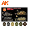 AK Interactive AK11656 German War Colours 37-44 3rd Generation