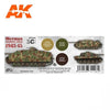 AK Interactive AK11664 AFV Series German Standard 44-45 Combo Acrylic Paint Set (3rd Generation)