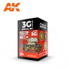 AK Interactive AK11665 Russian Standard WWII Combo Acrylic Paint Set 3rd Generation