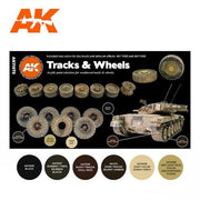 AK Interactive AK11672 Tracks and Wheels Colours 3rd Generation