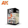 AK Interactive AK11676 British Caunter Scheme 1940-1941 Acrylic Paint Set 3rd Generation