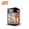 AK Interactive AK11679 British Army Colors North-West Europe 1944-45 Acrylic Paint Set 3rd Generation