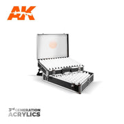 AK Interactive 11701 236 Colours Acrylics 3rd Generation Paint Briefcase