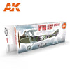 AK Interactive 11710 WWI German Aircraft Colour Set 3rd Generation