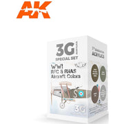 AK Interactive 11711 WWI RFC and RNAS British Aircraft Colour Set 3rd Generation