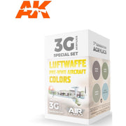 AK Interactive 11715 Luftwaffe Pre WWII Aircraft Colour Set 3rd Generation