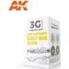 AK Interactive 11716 WWII Luftwaffe Early War Aircraft Colour Set 3rd Generation