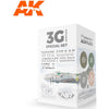 AK Interactive 11732 WWII USAAF Aircraft Vol.1 Aircraft Colour Set 3rd Generation