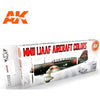 AK Interactive 11735 WWII IJAAF Aircraft Colour Set 3rd Generation