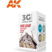 AK Interactive 11736 WWII IJAAF Interior Aircraft Colour Set 3rd Generation