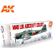 AK Interactive 11737 WWII IJN Aircraft Colour Set 3rd Generation