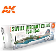 AK Interactive 11741 SOVIET 1941-1945 Aircraft Colour Set 3rd Generation