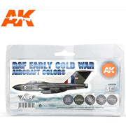 AK Interactive 11756 RAF Early Cold War Aircraft Colour Set 3rd Generation