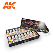 AK Interactive AK11762 Historical Figures S. XVI-XVIII By Pepe Gallardo Acrylic Paint Set 3rd Generation