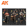 AK Interactive AK11762 Historical Figures S. XVI-XVIII By Pepe Gallardo Acrylic Paint Set 3rd Generation