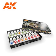 AK Interactive AK11763 Adam Wilder Signature Set Special WWII and Modern US Colours Paint Set