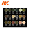 AK Interactive AK11763 Adam Wilder Signature Set Special WWII and Modern US Colours Paint Set