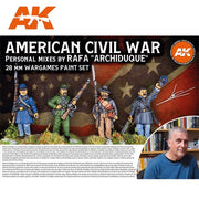 AK Interactive AK11764 RAFA Archiduque Signature Set Special 28mm American Civil War Paint Set