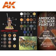 AK Interactive AK11764 RAFA Archiduque Signature Set Special 28mm American Civil War Paint Set