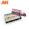 AK Interactive AK11765 Keigo Murakami Signature Set Personal Mixes Anime Figures Paint Set