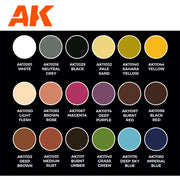 AK Interactive AK11765 Keigo Murakami Signature Set Personal Mixes Anime Figures Paint Set