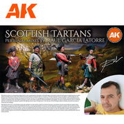 AK Interactive AK11766 Raul Garcia Latorre Signature Set Scottish Tartans Paint Set