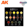 AK 11769 Crusher Dwarf Wargame Acrylic Paint with Figure Starter Set (3rd Generation)