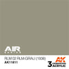 AK Interactive AK11811 Air Series RLM 02 RLM-Grau 1938 Acrylic Paint 17ml 3rd Generation