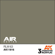AK Interactive AK11816 Air Series RLM 63 Acrylic Paint 17ml 3rd Generation