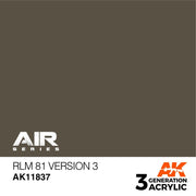 AK Interactive AK11837 Air Series RLM 81 Version 3 Acrylic Paint 17ml (3rd Generation)