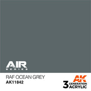 AK Interactive AK11842 Air Series RAF Ocean Grey Acrylic Paint 17ml (3rd Generation)