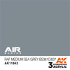 AK Interactive AK11843 Air Series RAF Medium Sea Grey BS381C/637 Acrylic Paint 17ml 3rd Generation